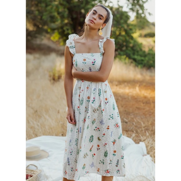 em & shi Summer Herbs Picnic dress - Picture 5 of 6